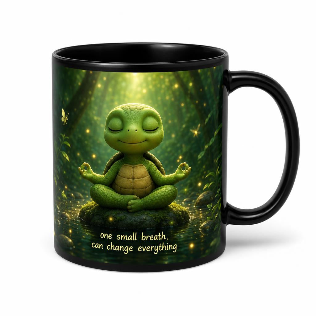 Tommy Turtle One Small Breath ceramic mug